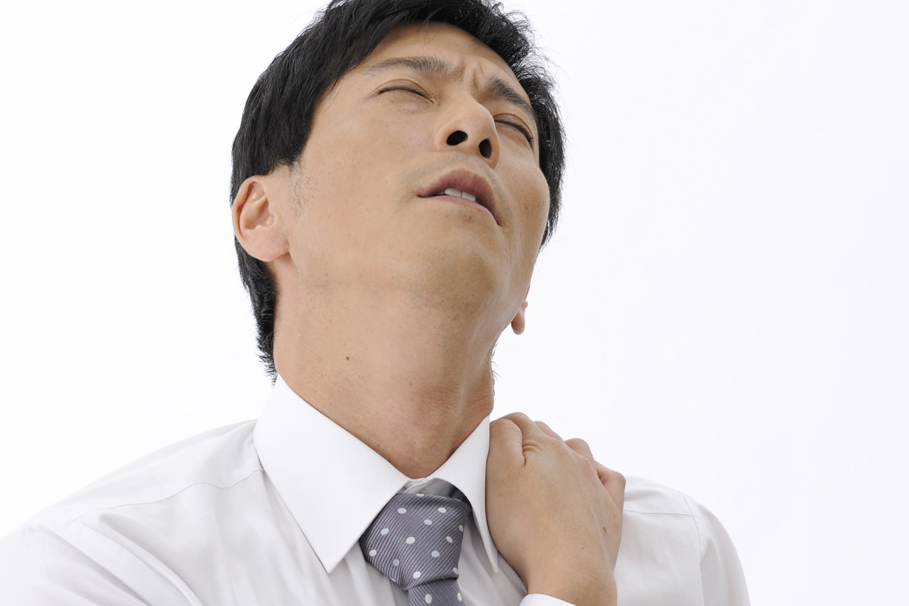 疲れている男性